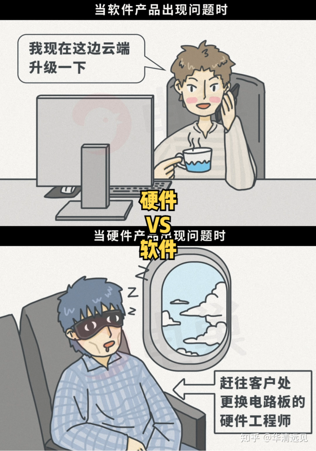 硬件VS软件工程师？ 产品设计 科普一下 教育 硬件设计 软件设计