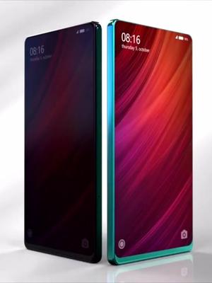 小米mix2概念视频，绿色版+93%屏占比
