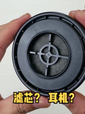 拆个像滤芯的耳机，外表做工看起来很严肃，内部的一切却很随意