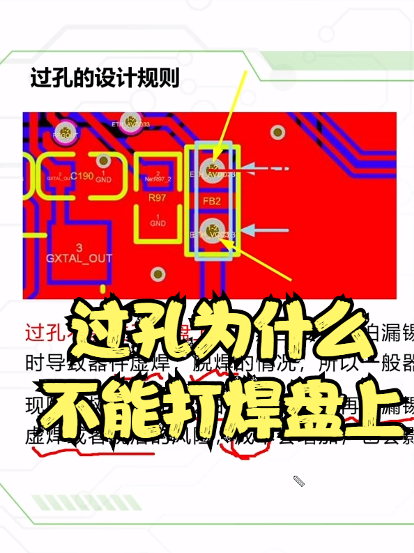 PCB过孔的知识你真的懂吗(2)-过孔为什么不能打在焊盘上凡亿教育 PCB过孔 PCB设计 PCB