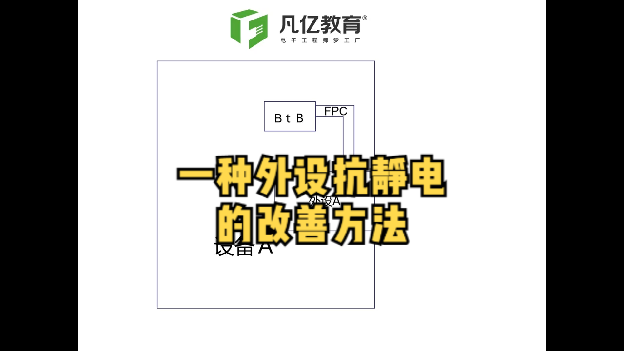 一种外设抗静电的改善方法 高速PCB设计硬件设计学高速PCB找凡亿