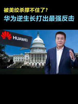 华为逆生长打出最强反击科技 芯片 国货之光 中华有为 支持华为