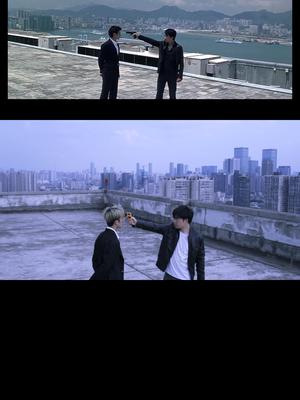 显卡无间道真人整活翻拍，还原度你给几分 电脑 古惑仔 显卡 经典翻拍