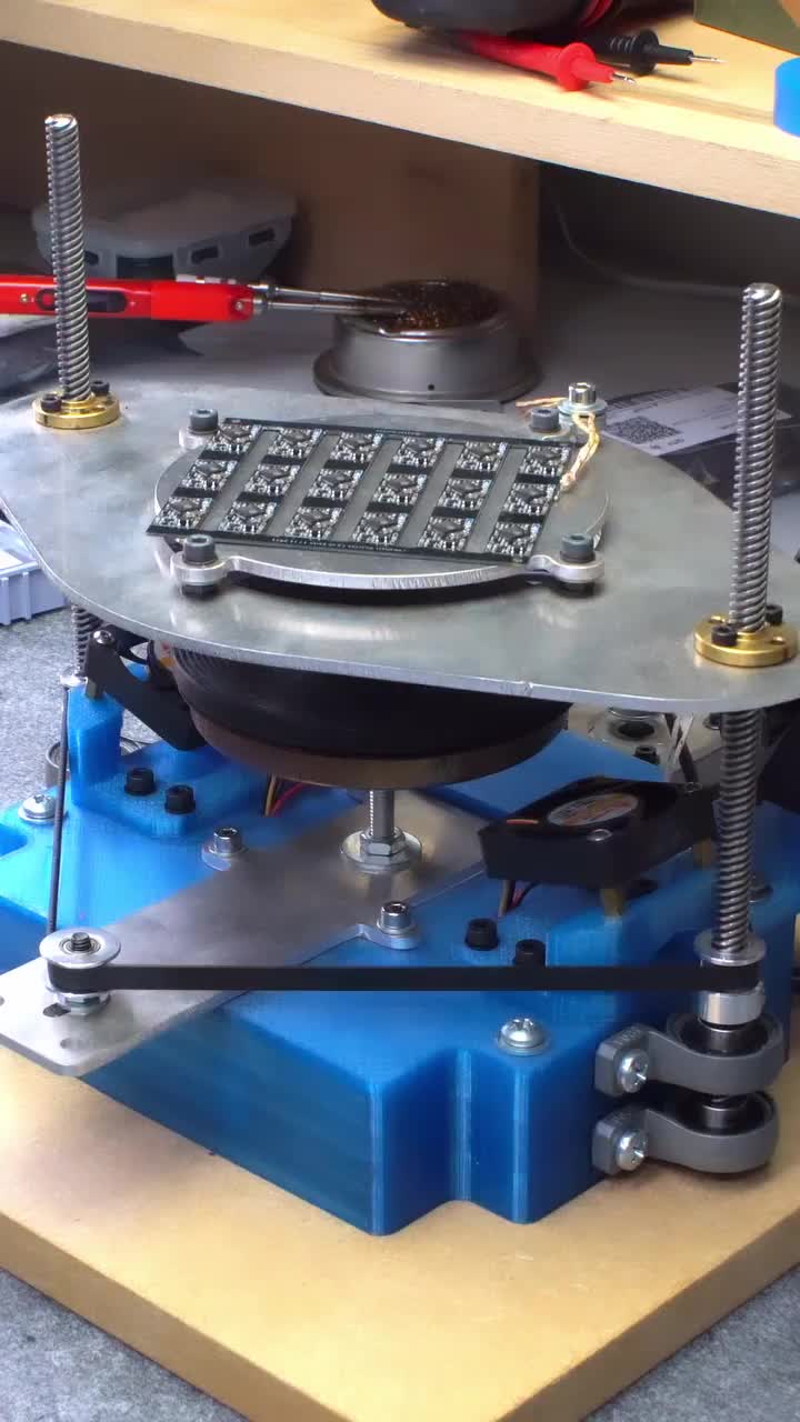 大家喜欢看焊膏融化的过程吗 回流焊 smt pcb 电子技术