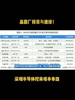 晶圆厂投资与建设！深圳半导体挖来坂本幸雄 芯片 半导体 集成电路 中国制造 中国芯片 资讯 科技 晶圆