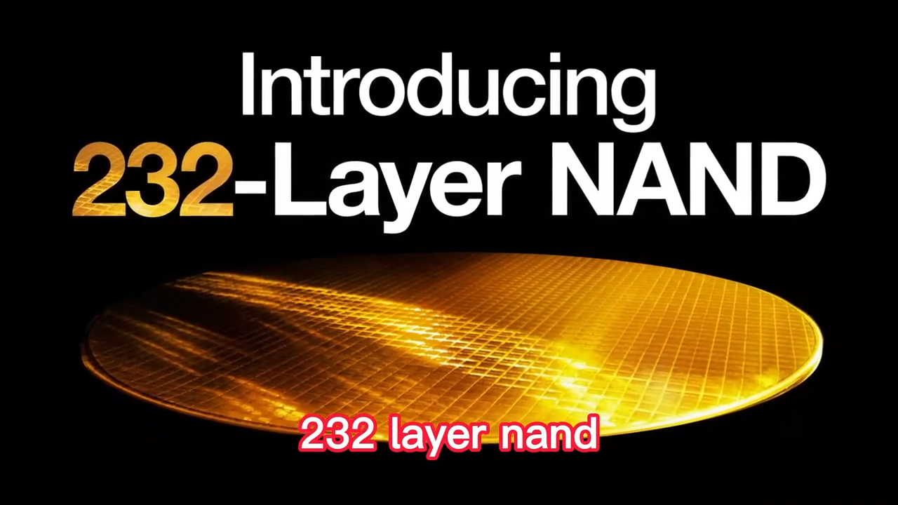【闪存进入232层时代！】全球首个！美光 232 层 NAND 技术到底意味着什么？(视频来源：美光科技)美光科技NANDMicronTechnology3D堆叠