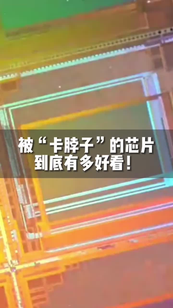 你以为芯片只是好用吗，论颜值，那也数一数二！晶圆芯片科技 涨知识