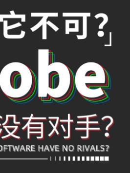 你身边必有一个人在用着Adobe的软件！电脑 adobe 冷知识 pdf 知识科普 科技