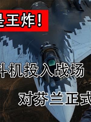 普京出手就是王炸！苏57隐形战斗机投入战场，对芬兰正式断气