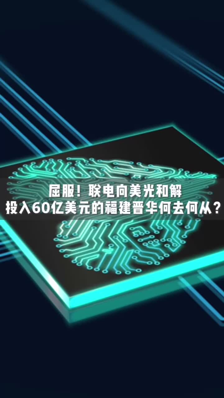 神仙打架，晋华遭殃，借鸡生蛋不如自力更生？芯片 存储