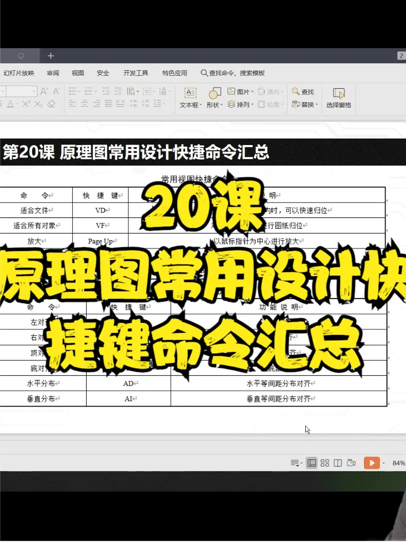 原理图常用设计快捷命令汇总 硬件 电子 原理图 altium教程 PCB线上教程 博物馆奇遇记