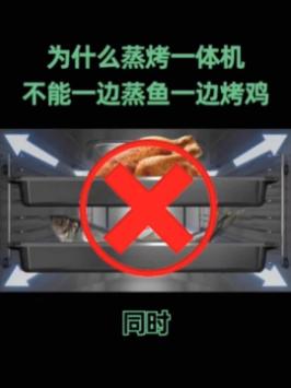 蒸烤一体机，可以一边蒸鱼，一边烤鸡吗？德系高颜值食力派 烹饪达人