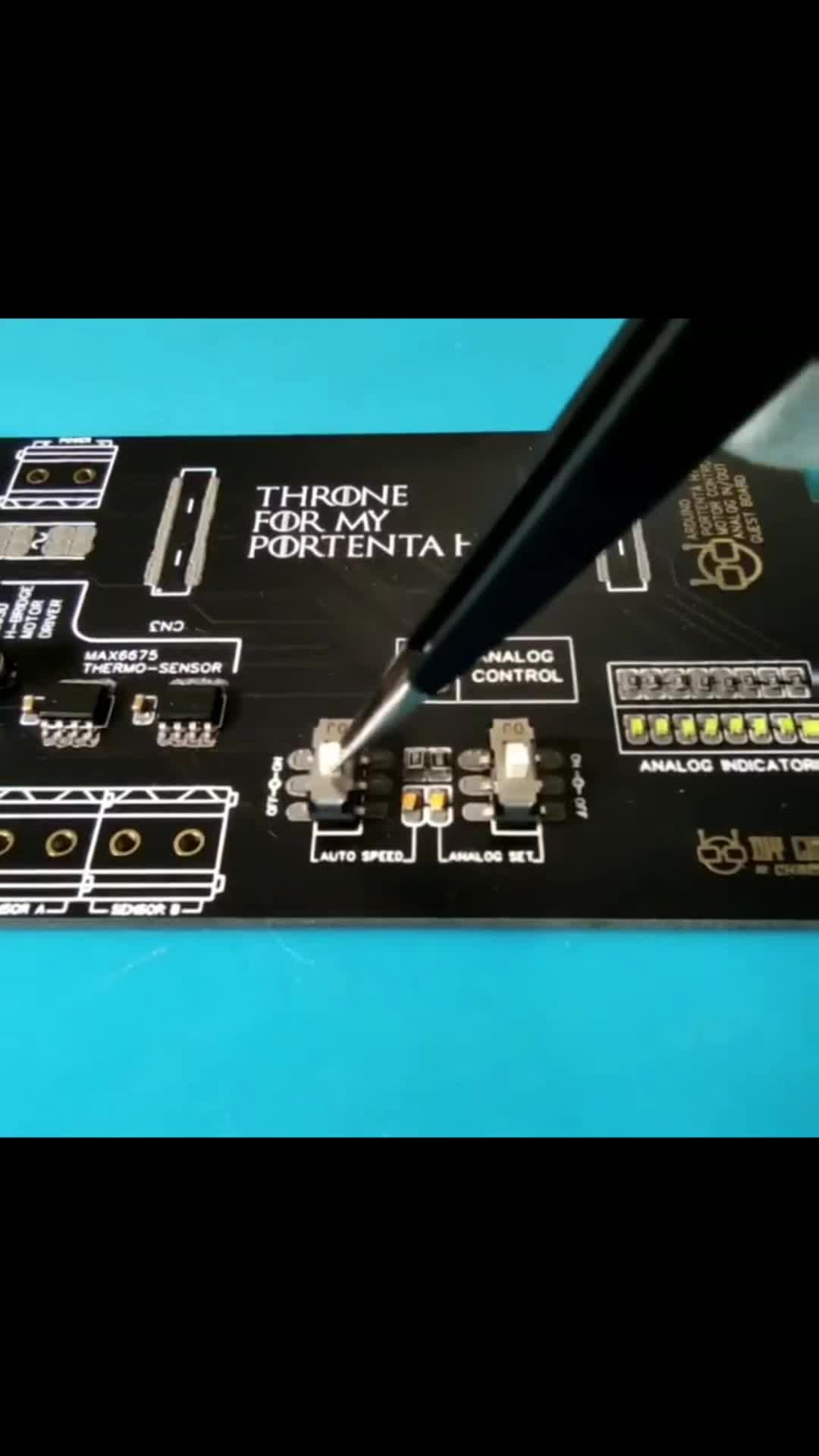 Arduino Portenta H7扩展板手工SMT过程 arduino smt 贴片 单片机 嵌入式开发