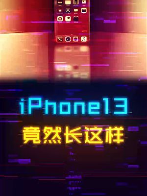 最离谱的iPhone13，库克：就这样设计！ 手机 数码 iphone