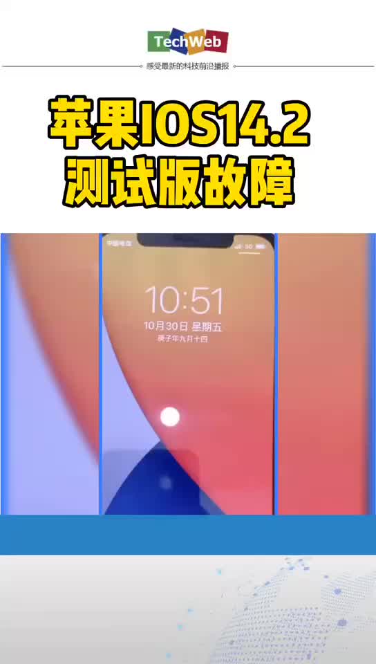 苹果 ios14 苹果IOS14.2测试版故障？！？！？！