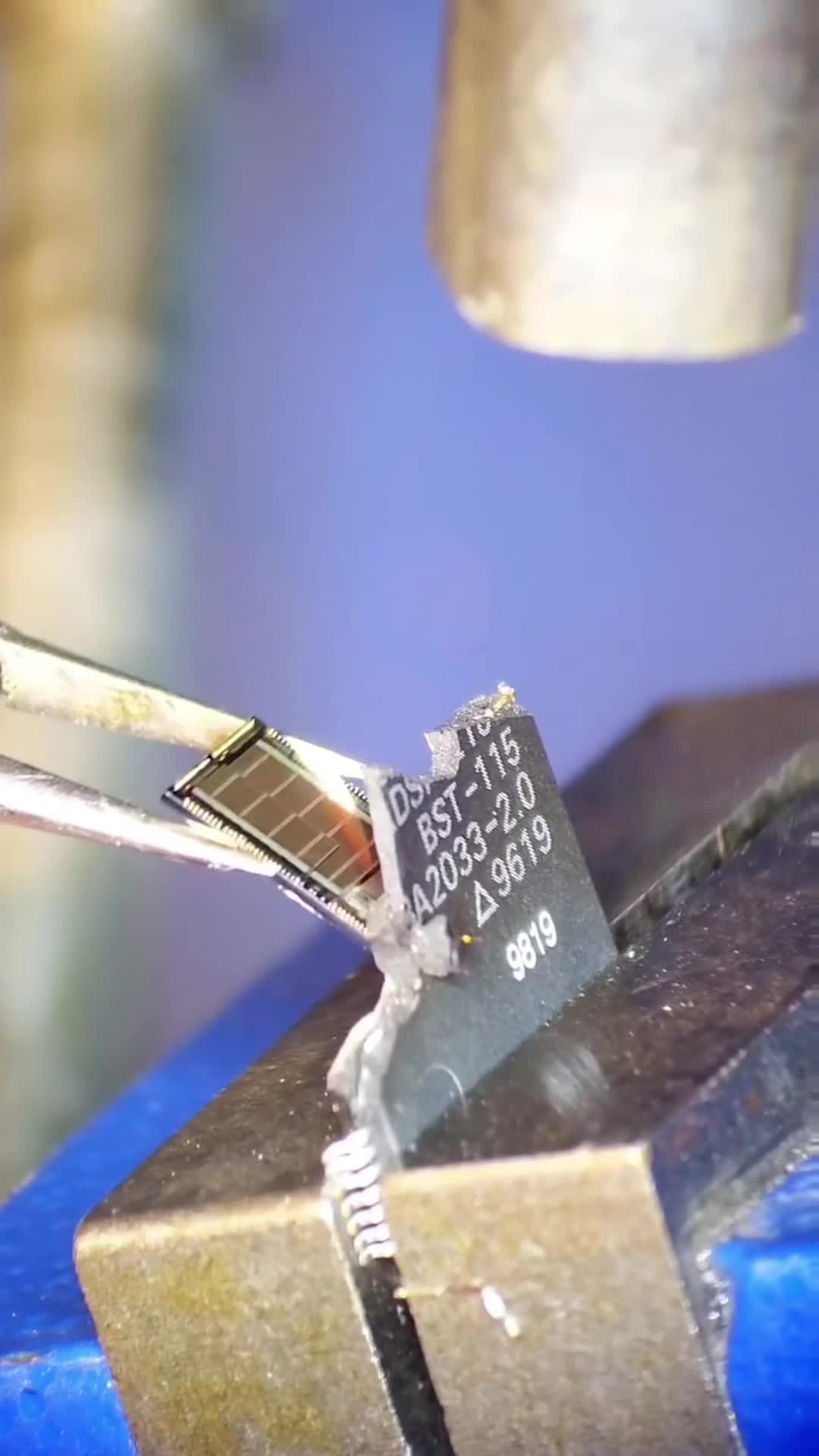 ADI 公司的数字信号处理器，里面竟然有一只神兽 芯片 拆解