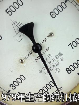 40年前机械转速表，它是如何巧妙的用离心力实现转速测量的 涨知识 机械