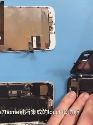 把两个iPhone7的屏幕对调，看看会发生什么情况？