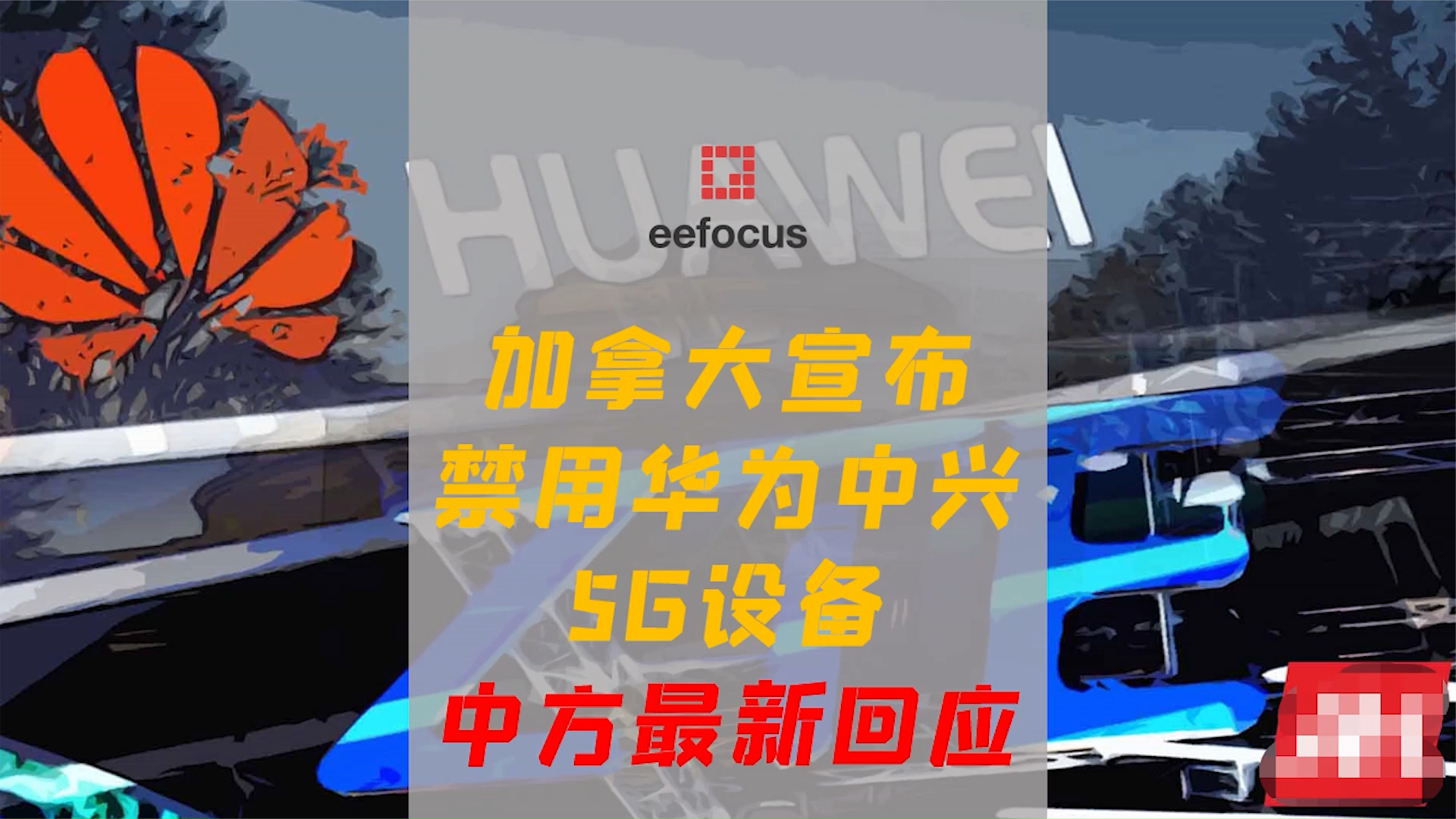 华为中兴在加拿大正式被禁，谁的胜利？ 华为 中兴 5G