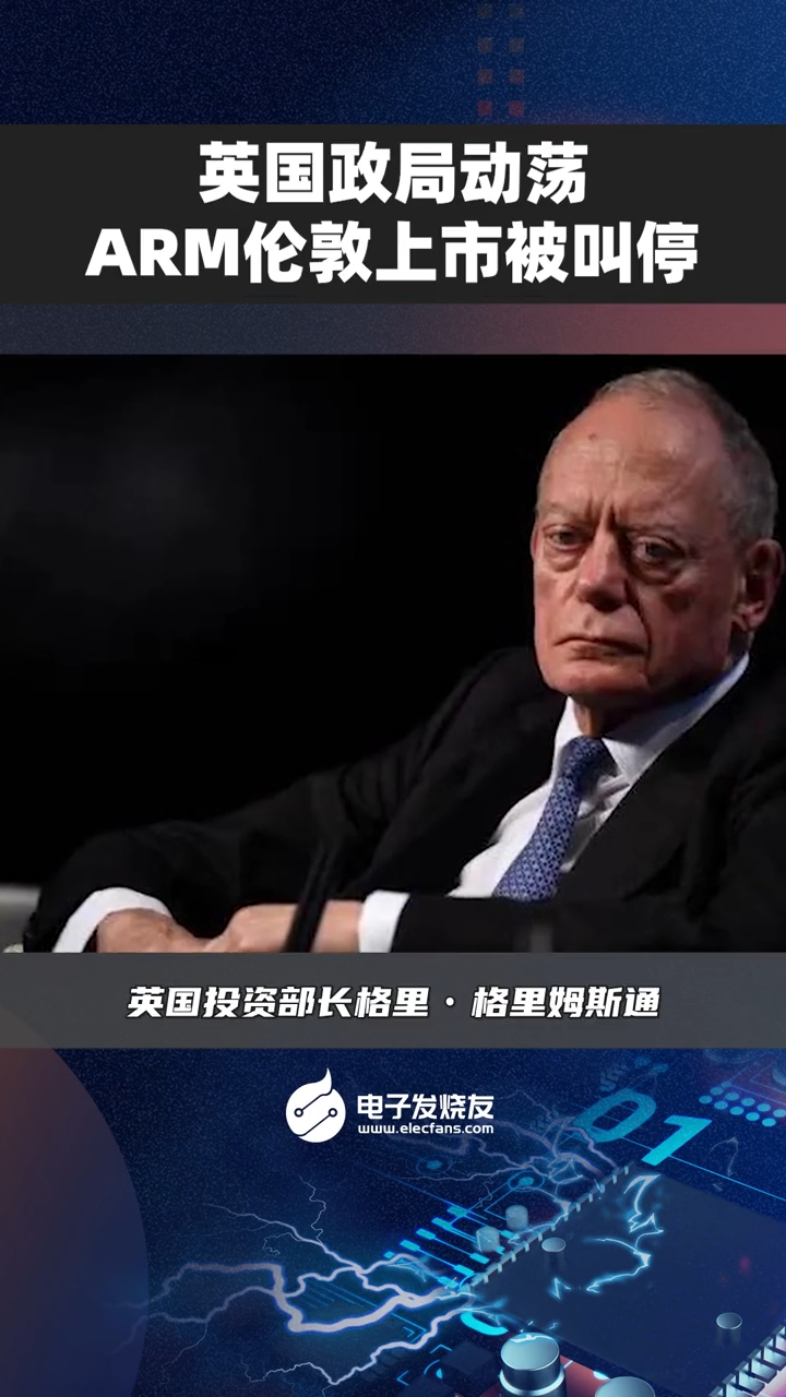 英国政局动荡，ARM伦敦上市被叫停 数据可视化 芯片 经济